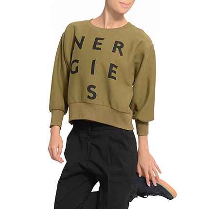 NERGIES ショートスウェットP/O