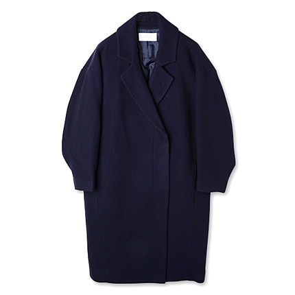 ナッピングコクーンチェスターコート