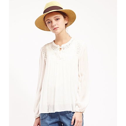 2Wayペザントブラウス