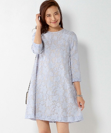 〓★JOC カット ジャカード Aライン ワンピース