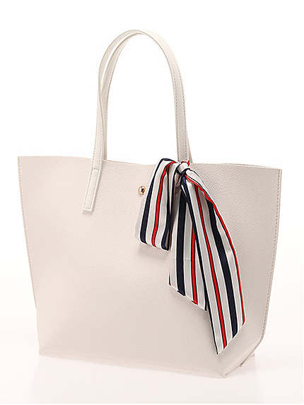 リボン付トート