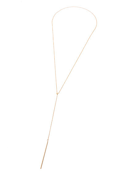 バーワントップロングネックレス