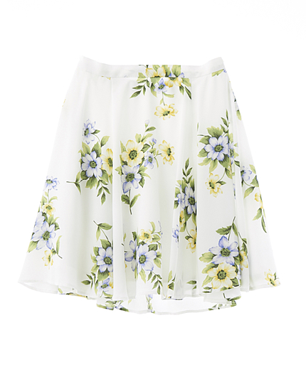 スプリングフラワースカート