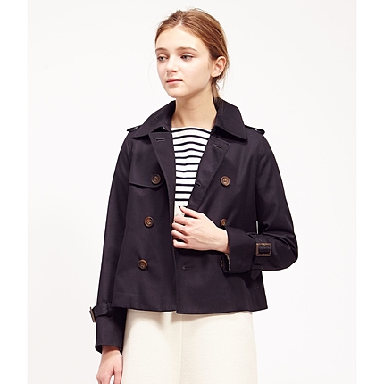 【WEB限定42サイズ】ＴＣギャバショートトレンチコート