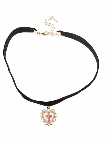 WEGO/ハートチャームチョーカー