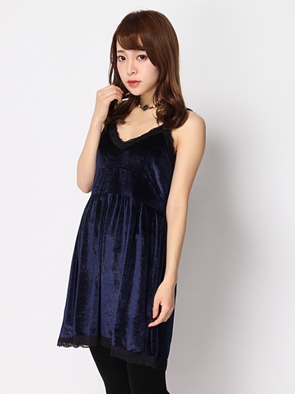 WEGO/ランジェリーワンピース