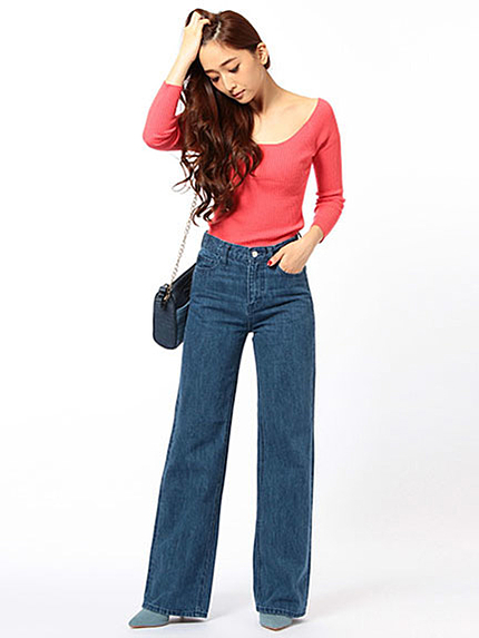 ベーシックバギーパンツ