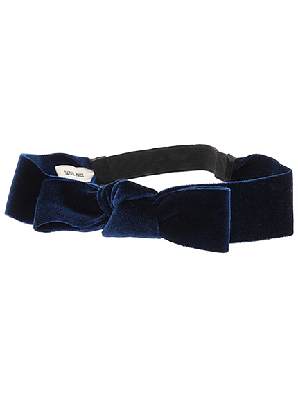 ベロアリボンヘアバンド