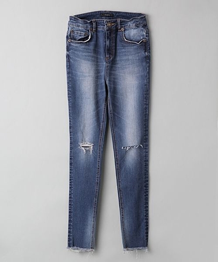 【完売カラー追加予約&新色予約開始】DENIMクラッシュクロップドスキニー