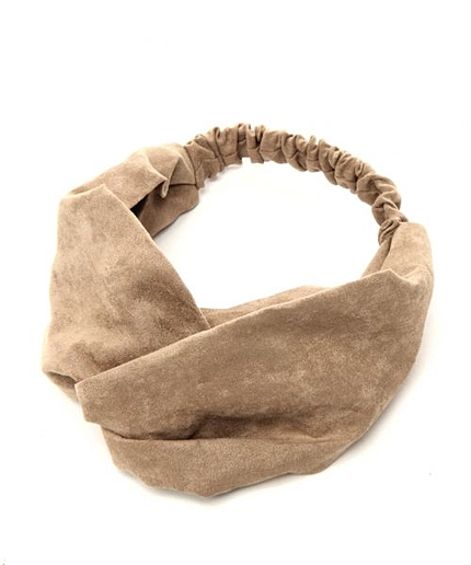 スエードターバン