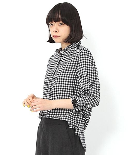 W起毛アソートチェックシャツ