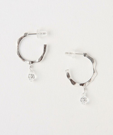 BY スワロフスキーサークルピアス