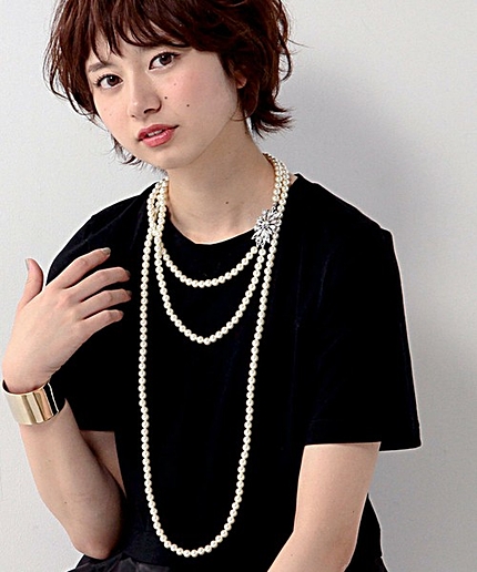 UPCE 3レン LONG PL ネックレス