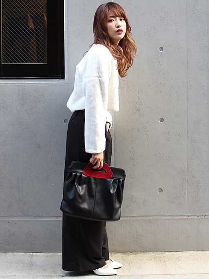 【MICOAMERI】ファーリバトップス