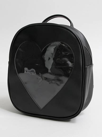 WEGO/カラフルハートウィンドウリュック