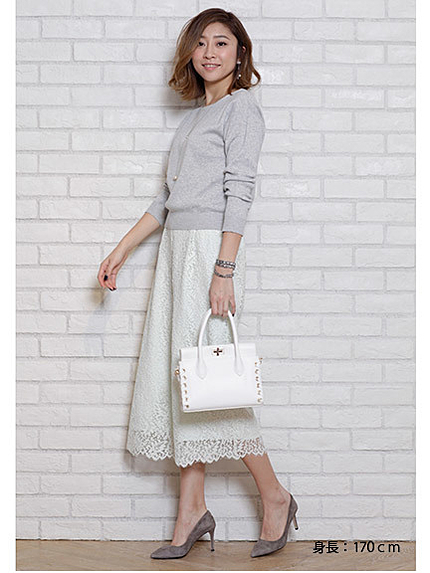 レースガウチョパンツ