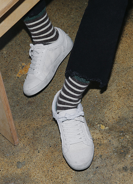 ヴィンテージ調ホワイトスニーカー・全1色・s45865