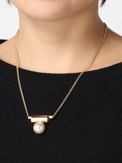 WEGO/パールパイプネックレス