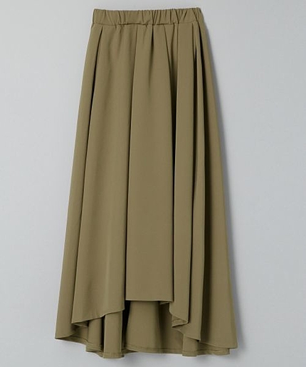 アシンメトリーロングスカート