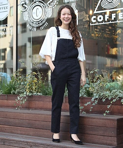 STデニムサロペット