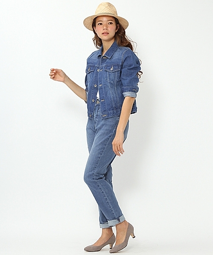 【予約商品】ガールフレンドデニムパンツ