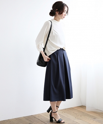 Pスカートフウカサネガウチョパンツ