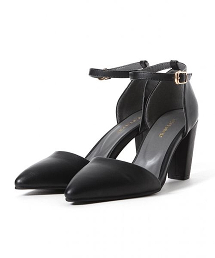 セパレートアンクルヒールパンプス