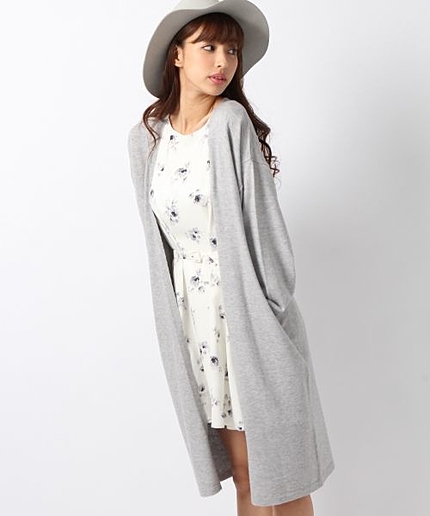 12Gロングカーディガン長袖