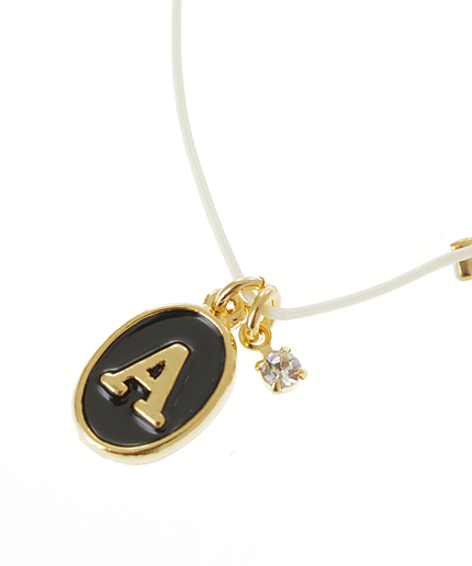 【CASUAL】イニシャルチャームブレス