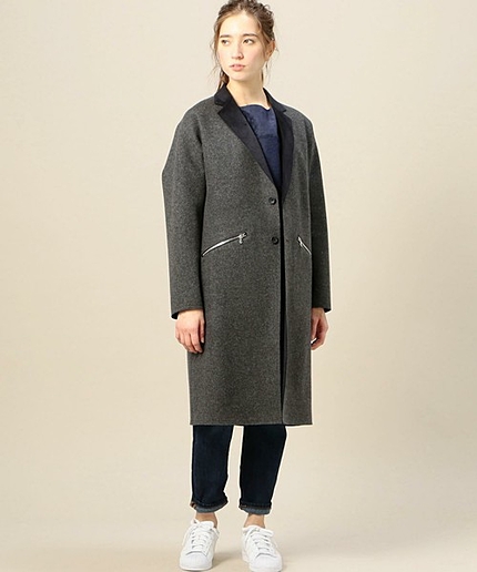 BY SCYE ボンディングオーバーコート Ψ