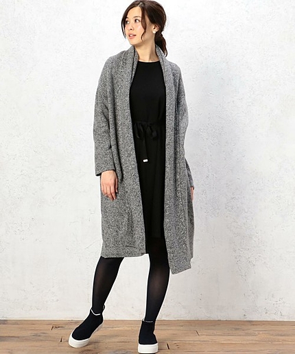 CB W/NY BIG GOWN 2PK カーディガン
