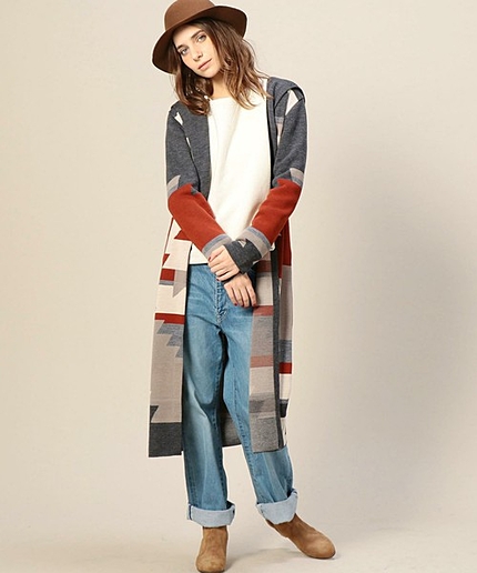 【別注】BY PENDLETON ロングガウン/コーディガン