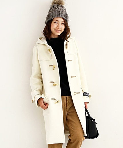 BY∵ パイルメルトンロングダッフルコート 03/67