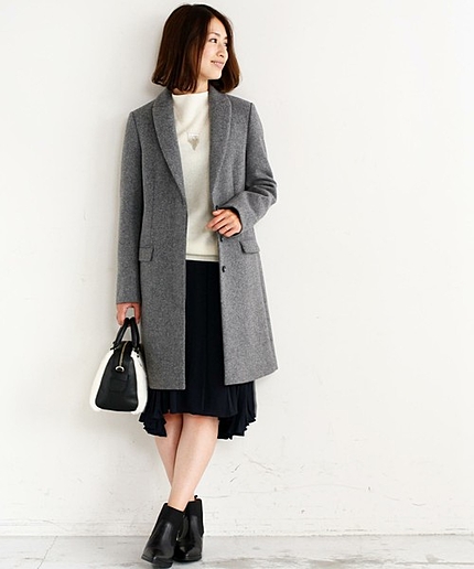 BY∵ ダブルメルトンチェスターコートо