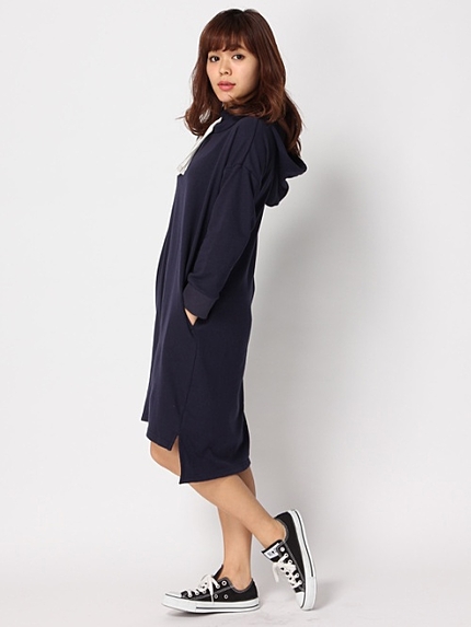 WEGO/無地スウェットワンピース