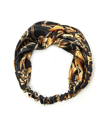 スカーフガラツイストターバン