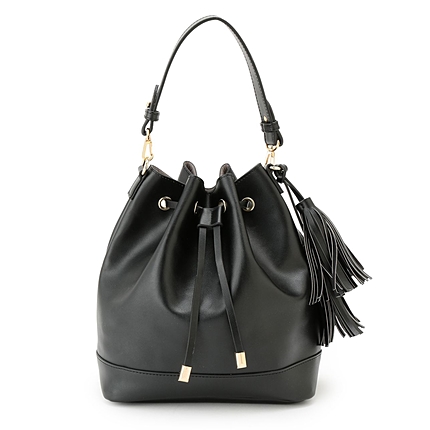 【2WAY】タッセルドロストショルダーバッグ