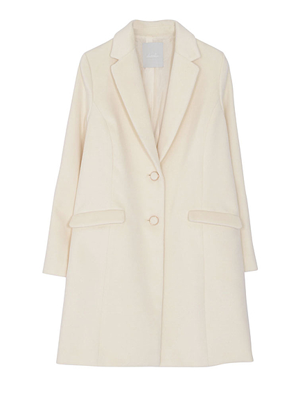 【W】スプリングカラーチェスターコート