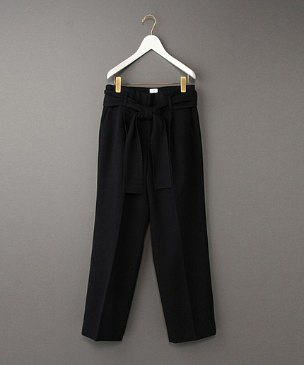 ＜6(ROKU)＞LINEN MIX HIGH WAIST PANTS/ﾊﾟﾝﾂ