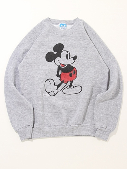 WEGO/80's  キャラクタースウェット U.S.A サイズ表記 M Mickey