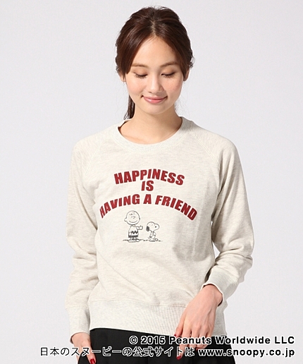 PEANUTS-スウェット Women