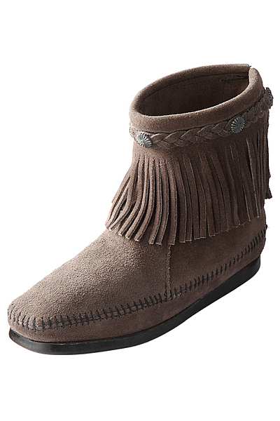 フリンジモカシンブーツ
