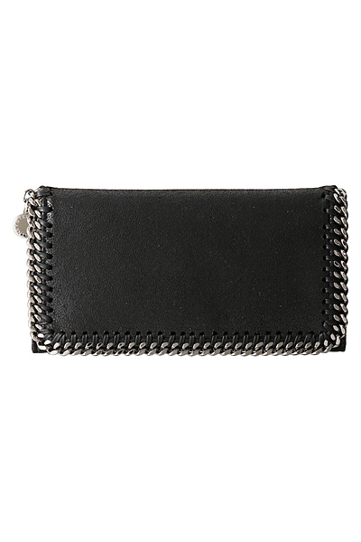 Falabella チェーントリミングフラップ長財布