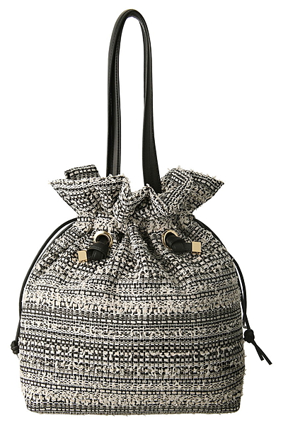 PING ツイード巾着バッグ