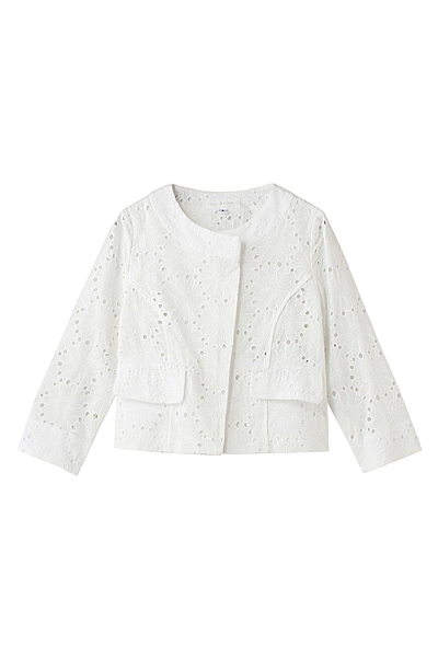 レースショートジャケット