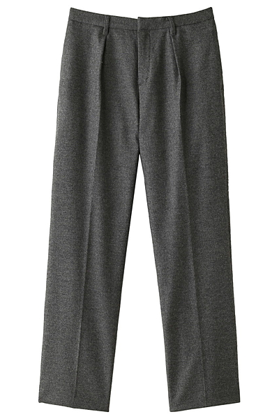 ウールフラノストレッチスラックス