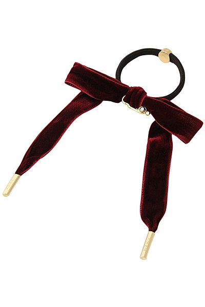 BOW AND PIN HAIR TIE