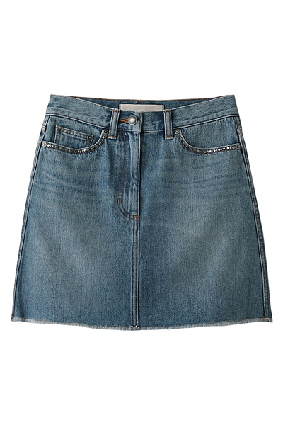 DENIM MINI SKIRT