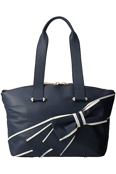 レザーリボンバッグM