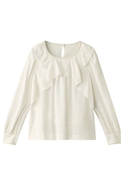 フリルブラウス